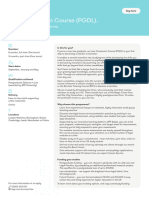 PG Law PGDL Factsheet 2020