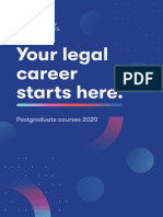 BPP Postgraduate Law Brochure 2020 Second Edition - Spreads+LR