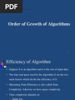 Lecture 18 Order of Growth