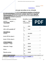 Potencia Eléctrica Calcula La Mejor Potencia para Tu Vivienda