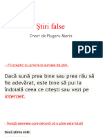 Ştiri False