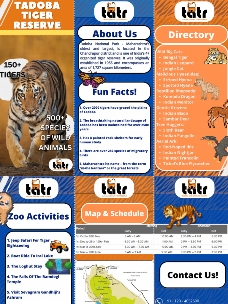 Tadoba Zoo Brochure PDF