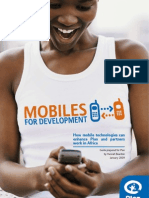 Mobiles For Development - Plan 2009