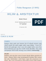 01 - Iklim Dan Arsitektur