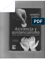 3) Asistencia o Asistencialismo, Norberto Alayón