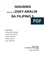 Revised Masusing Banghay Aralin Sa Filipino 3 Group 7