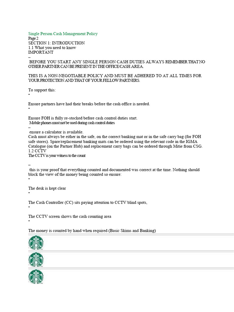 starbucks PDF Receipt Float (Money Supply)