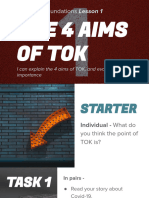 1.1 The 4 Aims of TOK (Class Presentation 2023-4)