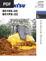 Komatsu D51PX-22 Specifications PDF