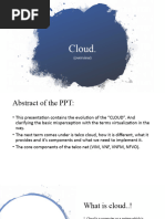 Cloud Foundation - Presentation