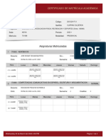 Horario Academico