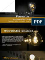 Unit 1.1 Persuasion As A Strategy of Communication