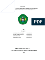 MAKALAH Kelompok 4 - Analisis Perencanaan Strategik Pendidikan Dalam Sektor Tenaga Pendidik Untuk Menyongsong Indonesia Emas