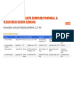 Jadwal Ujian JPTE - 20230914