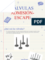 Válvulas (Admisión - Escape)