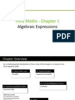 P1 Chp1 AlgebraicExpressions