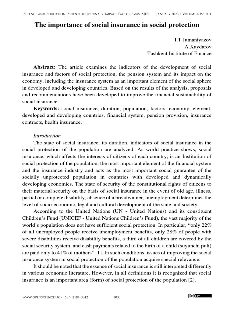 social-insurance-in-social-protection-pdf-welfare-insurance