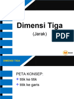 Dimensi Tiga Jarak Titik Ke Titik Dan Garis