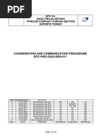 BTC-PRO-OAG-GEN-011 - Rev 8 (Coordination & Communication Procedure)