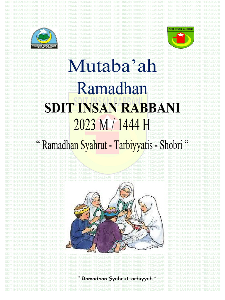 Panduan Ibadah Ramadhan SDIT Insan Rabbani | PDF