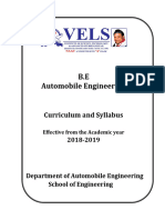 BE Automobile Engineering 2018