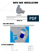 SATCO 630 - Auto Saw Installation