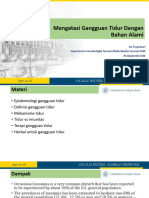 Narsum 2. Gangguan Tidur Narsum DR - Apt Ika Puspitasari