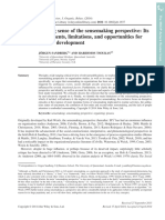 Making Sense of The Sensemaking Perspective: Its Constituents, Limitations, and Opportunities For Further Development