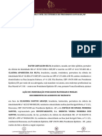 01 - Inicial - Ação de Indenização Por Danos Materiais e Morais - DAVID CARVALHO SILVA.