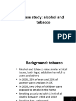 case study alcohol and tobacco