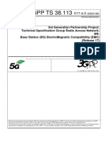 38113-h40 - Base Station (BS) ElectroMagnetic Compatibility (EMC)