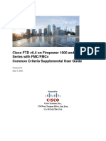 Cisco FTD v6.4 On Firepower 1000 and 2100 Series With FMC-FMCV