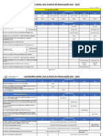 Calendário Acadêmico 2023 - Grad. EAD