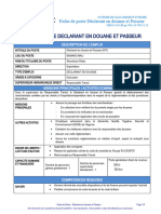 SMI-L4-101-RLog (TG) - 38 V00 1221 - Fiche Poste Declarant en Douane Et Passeur Aboubacar Diaby