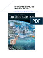 Earth System 3rd Edition Kump Solutions Manual