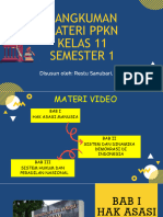 Rangkuman PPKN Semester 1 Kelas 11