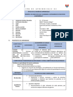 Sesión de Aprendizaje 02-4to