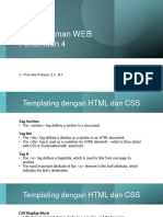 Pemrograman Web - 4