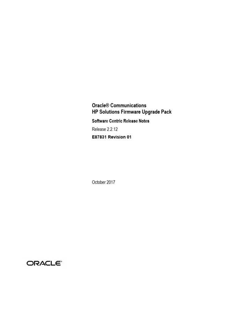 oracle-communications-hp-solutions-firmware-upgrade-pack-software
