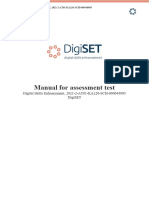 DigiSET - Manual For Assessment Test II - EN
