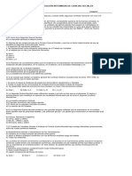 Evaluación Intermedia de Ciencias Sociales Segunda Guerra Mundial Grado 9-2023