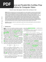 Review of Serial and Parallel Min-Cut/Max-Flow Algorithms For Computer Vision