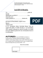 Declaración Jurada de La Paz (Bolivia)