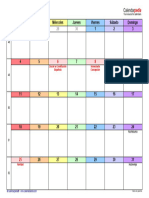 Calendario Diciembre 2023 Espana Horizontal