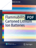 Flammability Lithium Ion