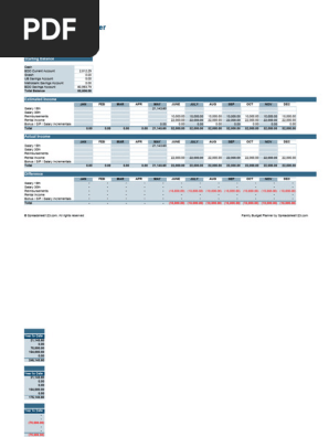 Family Budget Planner