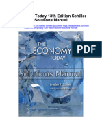 Economy Today 13th Edition Schiller Solutions Manual