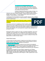 Resumo Estruturas e Competencias Do Poder Judicário