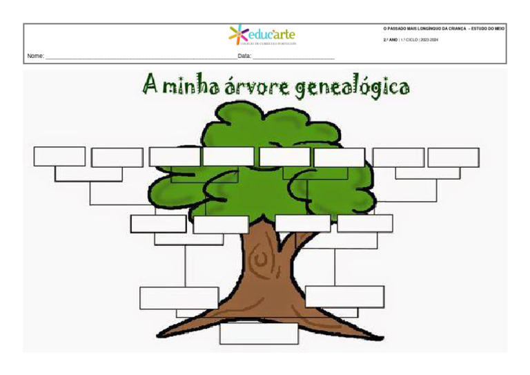 A Minha Árvore Genealógica | PDF