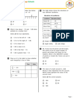 Math Revision Sheet gr.12
